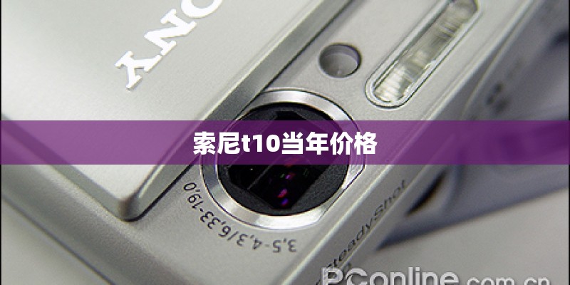 索尼t10当年价格