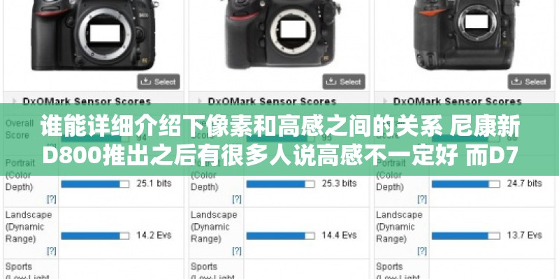谁能详细介绍下像素和高感之间的关系 尼康新D800推出之后有很多人说高感不一定好 而D700的高感就好