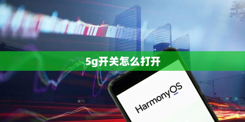 5g开关怎么打开