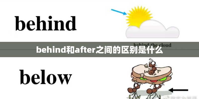 behind和after之间的区别是什么