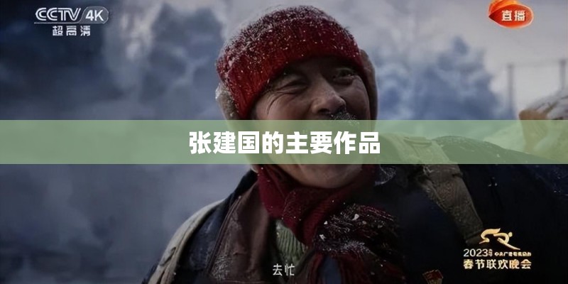 张建国的主要作品