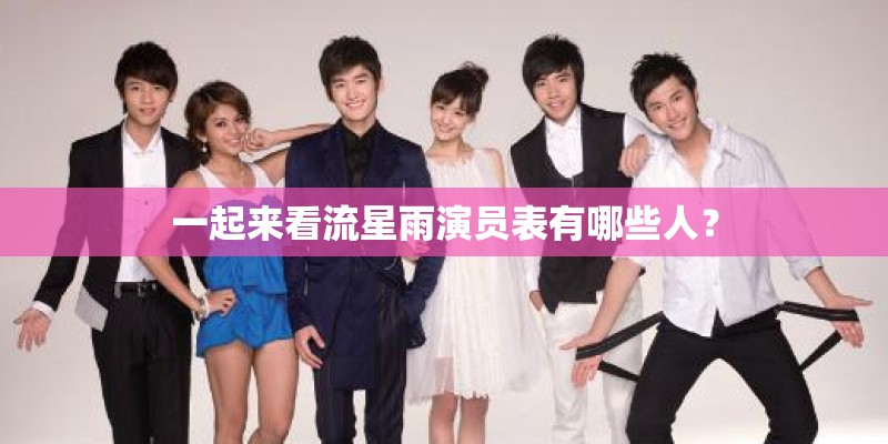 一起来看流星雨演员表有哪些人？